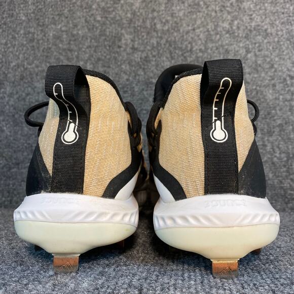 ADIDAS ICON V Bounce METAL Mens 10.5 Baseball Metal Cleats Sneakers - Picture 5 of 9